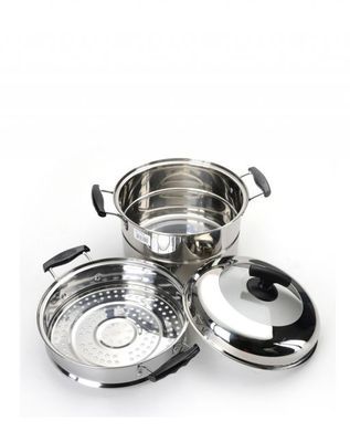 爱仕达ASD电器专场304不锈钢(电磁炉通用)双层蒸锅26cm-唯品会手机版