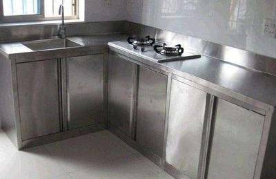 原来不锈钢橱柜是这个样子的…